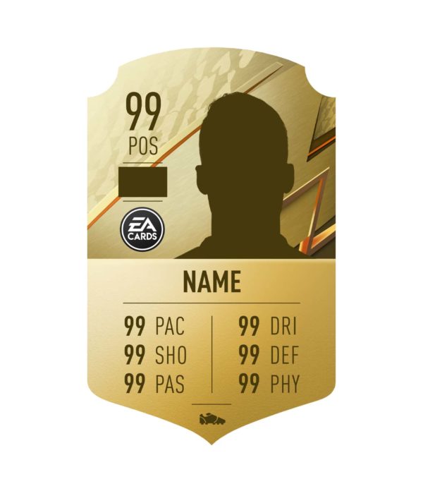 GOLD RARE CARD FIFA 22