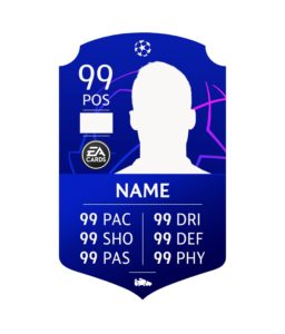UCL RARE CARD FIFA 22